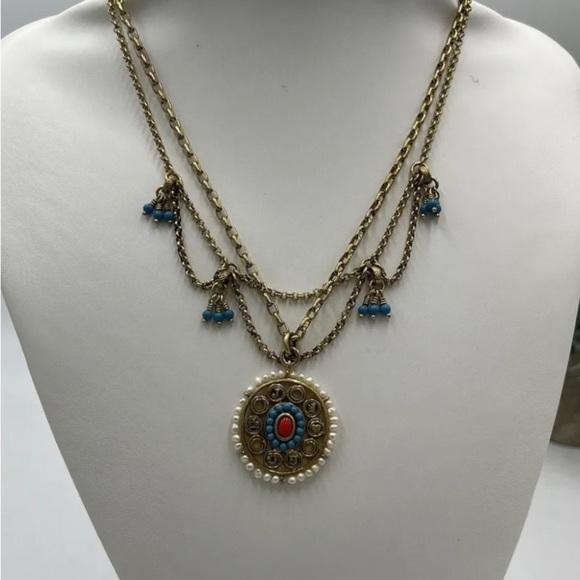 JUICY COUTURE Barefoot In The Colony Double Strand Layered Semiprecious
Necklace - Picture 10 of 10